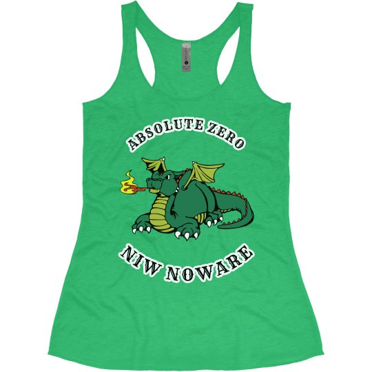 ABSOLUTE ZERO NIW NOWARE RACERBACK TRIBLEND TANK TOP ABSOLUTE ZERO NIW NOWARE RACERBACK TRIBLEND TANK TOP