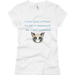 Ladies Slim Fit Basic Promo Jersey Tee