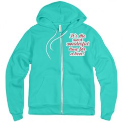 Unisex Fleece Full Zip Midweight Hoodie