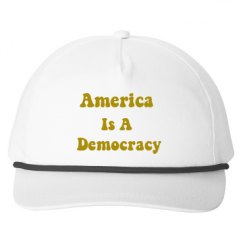 Snapback Five-Panel Rope Hat