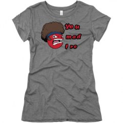 Ladies Slim Fit Super Soft Triblend Tee