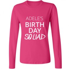 Ladies Relaxed Fit Basic Long Sleeve Tee