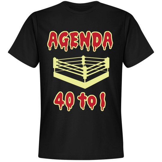 AGENDA 40 TO 1 AGENDA 40 TO 1