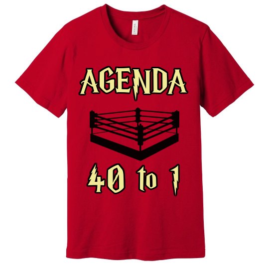 AGENDA 40 TO 1 AGENDA 40 TO 1