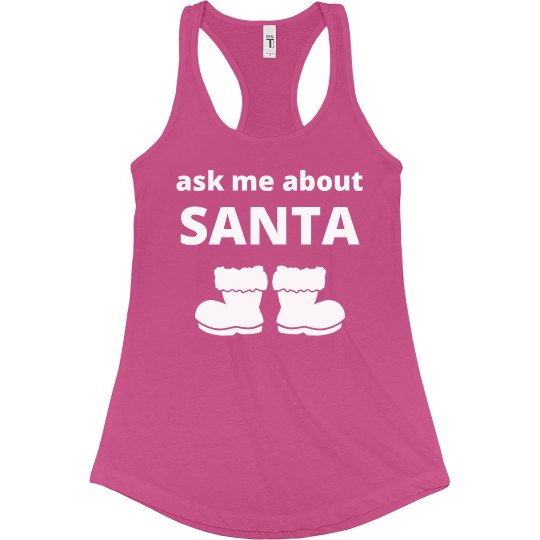 Ask Me About Santa Ask Me About Santa