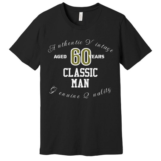 Authentic Vintage 60 classic man shirt