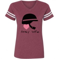 Ladies Relaxed Fit Vintage Sports Tee