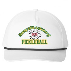 Snapback Five-Panel Rope Hat