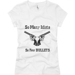 Ladies Slim Fit Basic Promo Jersey Tee