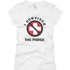 Ladies Slim Fit Basic Promo Jersey Tee