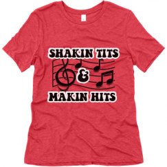 Ladies Relaxed Fit Super Soft Triblend Tee