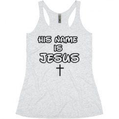 Ladies Slim Fit Super Soft Racerback Triblend Tank