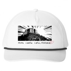 Snapback Five-Panel Rope Hat