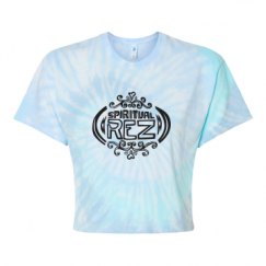 Women's Tie Dye Crop Top Tee