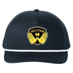 Snapback Five-Panel Rope Hat