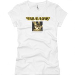 Ladies Slim Fit Basic Promo Jersey Tee