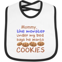 Infant Contrast Trim Bib