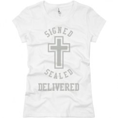 Ladies Slim Fit Basic Promo Jersey Tee