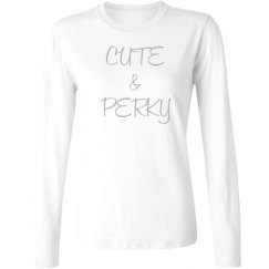 Ladies Relaxed Fit Basic Long Sleeve Tee