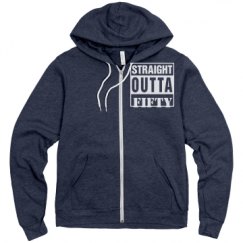 Unisex Fleece Full Zip Midweight Hoodie