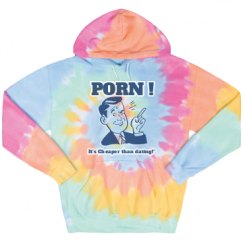 Unisex Tie-Dye Fleece Hoodie