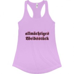 Ladies Slim Fit Racerback Tank Top