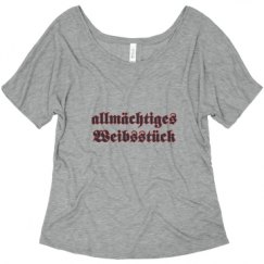 Ladies Flowy Slouchy Tee