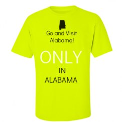 Unisex Ultra Cotton Safety Neon Crewneck Tee