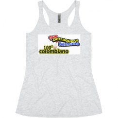 Ladies Slim Fit Super Soft Racerback Triblend Tank