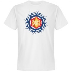 Aztec Diamond Heart Overlay