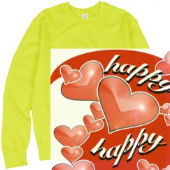 Unisex Neon Crewneck Sweatshirt