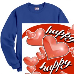 Unisex Film and Foil Crewneck Sweatshirt