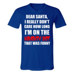 Unisex V-Neck Jersey Tee