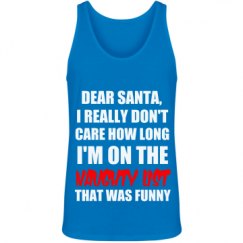 Unisex Jersey Neon Tank Top