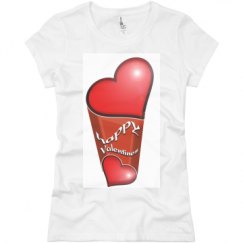 Ladies Slim Fit Basic Promo Jersey Tee