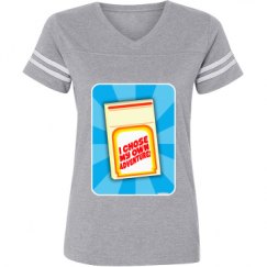 Ladies Relaxed Fit Vintage Sports Tee