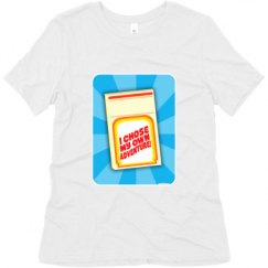 Ladies Relaxed Fit Super Soft Triblend Tee