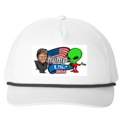 Snapback Five-Panel Rope Hat