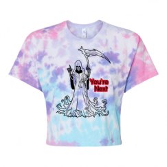 Women's Tie Dye Crop Top Tee