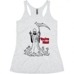 Ladies Slim Fit Super Soft Racerback Triblend Tank