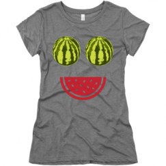 Ladies Slim Fit Super Soft Triblend Tee