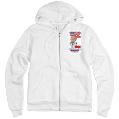 Unisex Fleece Full Zip Midweight Hoodie