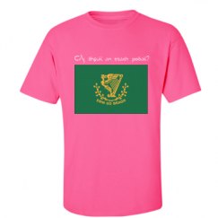 Unisex Ultra Cotton Safety Neon Crewneck Tee