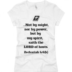 Ladies Slim Fit Basic Promo Jersey Tee