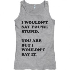 Ladies Semi-Fitted Basic Promo Tank