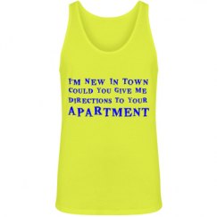 Unisex Jersey Neon Tank Top