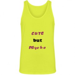 Unisex Jersey Neon Tank Top