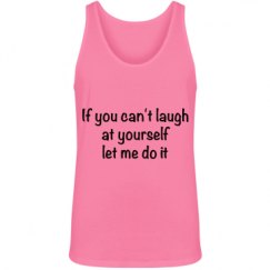 Unisex Jersey Neon Tank Top