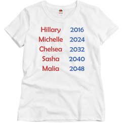 Hillary Clinton 2016 / Michelle Obama 2024
