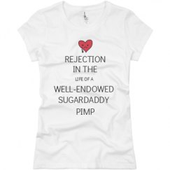 Ladies Slim Fit Basic Promo Jersey Tee